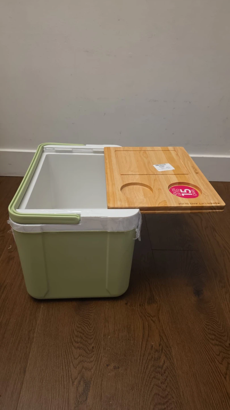 Roxy Hard Cooler with Wooden Lid - photo 3