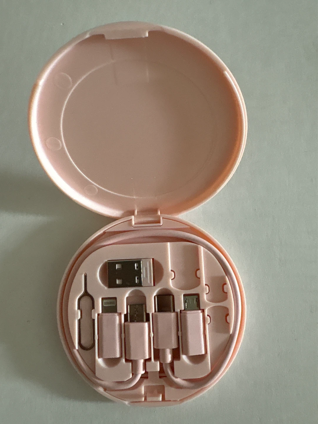 Travel Charging Kit with USB Adapter and Cables