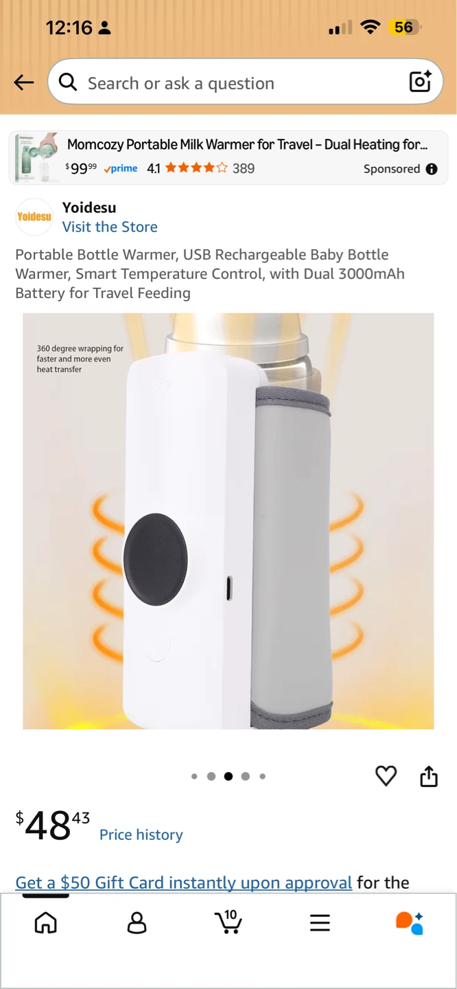 Yoidesu Portable Baby Bottle Warmer - photo 2