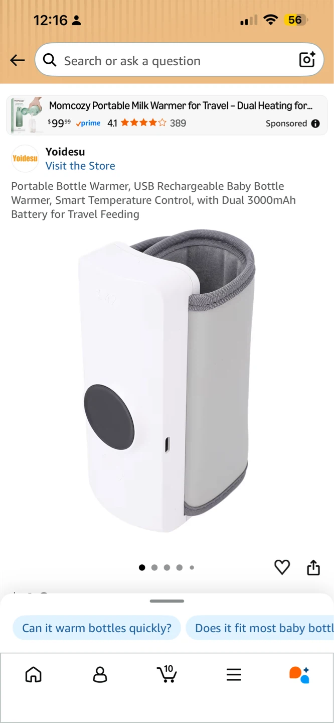 Yoidesu Portable Baby Bottle Warmer - photo 4
