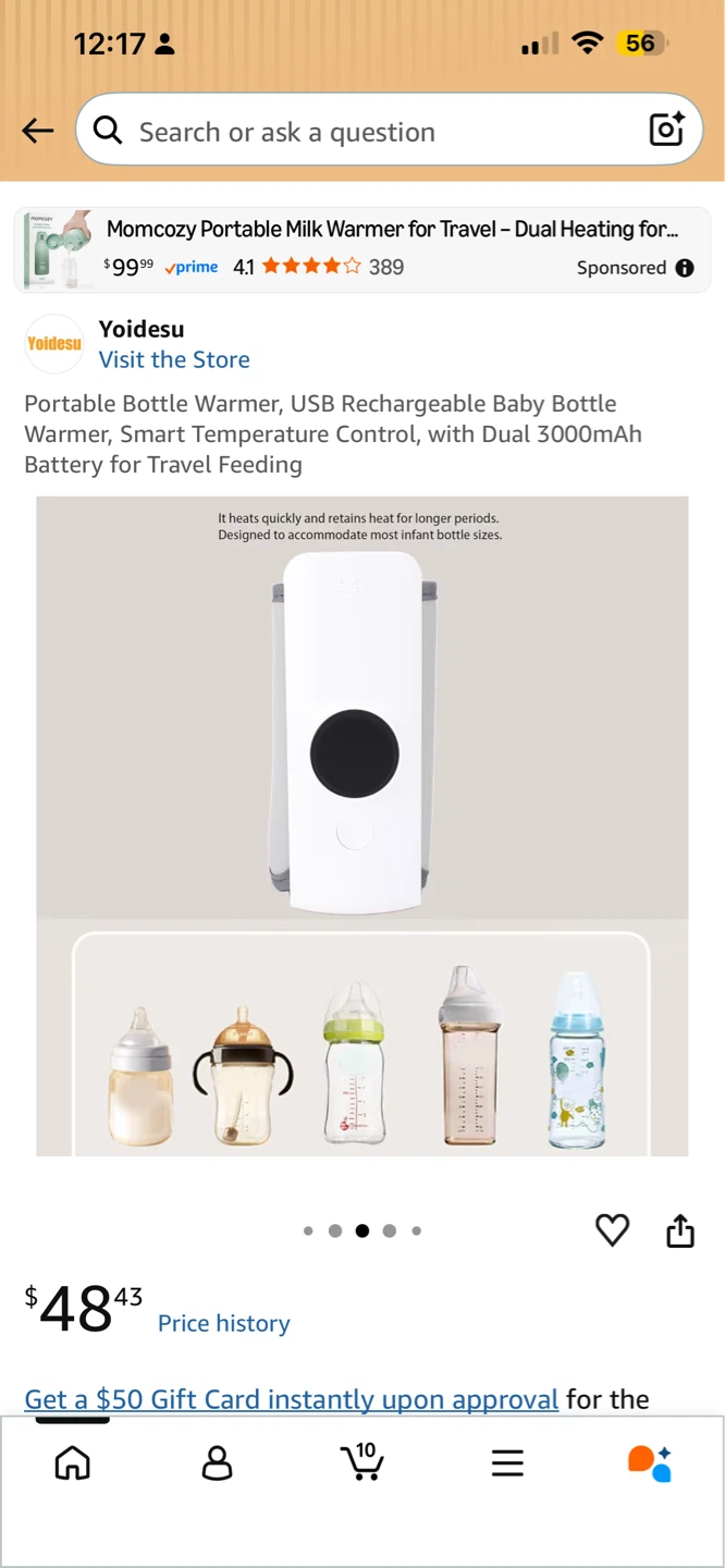 Yoidesu Portable Baby Bottle Warmer - photo 3