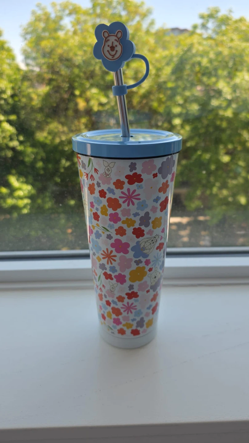 Winnie the Pooh Tumbler with Straw