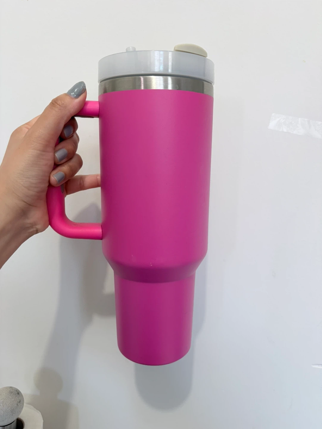 Pink Stanley Tumbler with Handle - photo 4