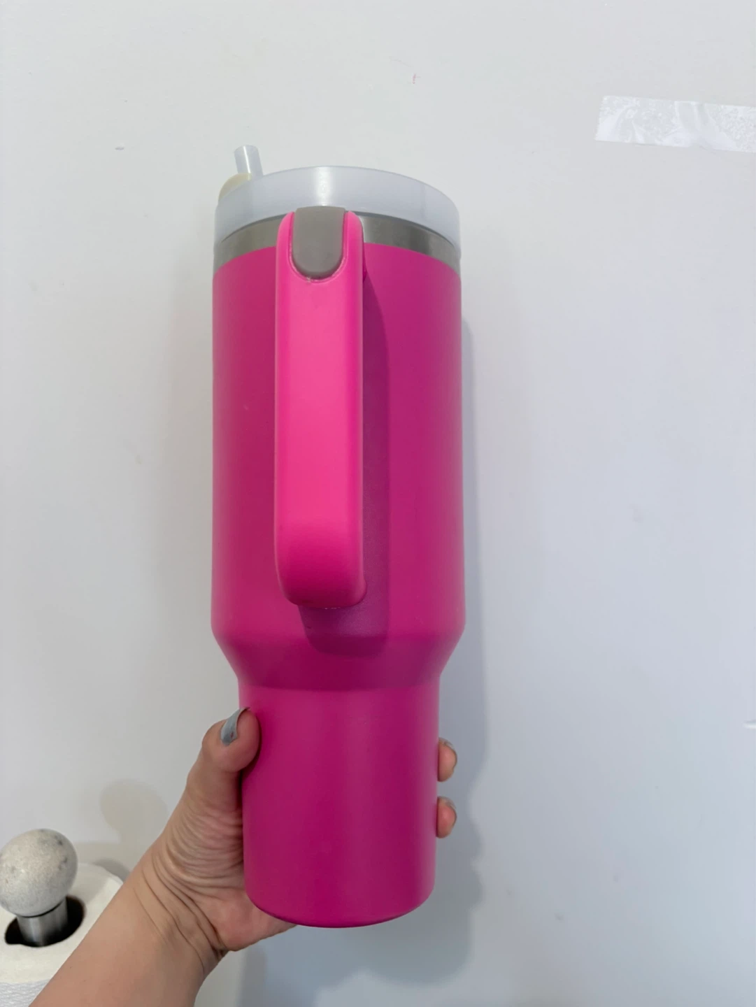 Pink Stanley Tumbler with Handle - photo 3