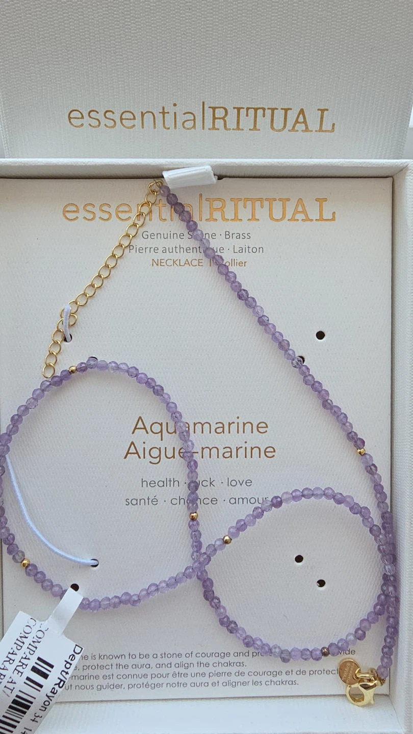 Essential Ritual Aquamarine Necklace