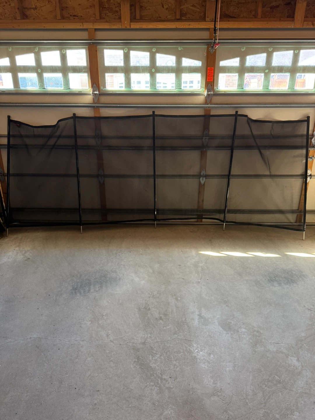 2 Vevor Pool Fences 12ft x 4ft