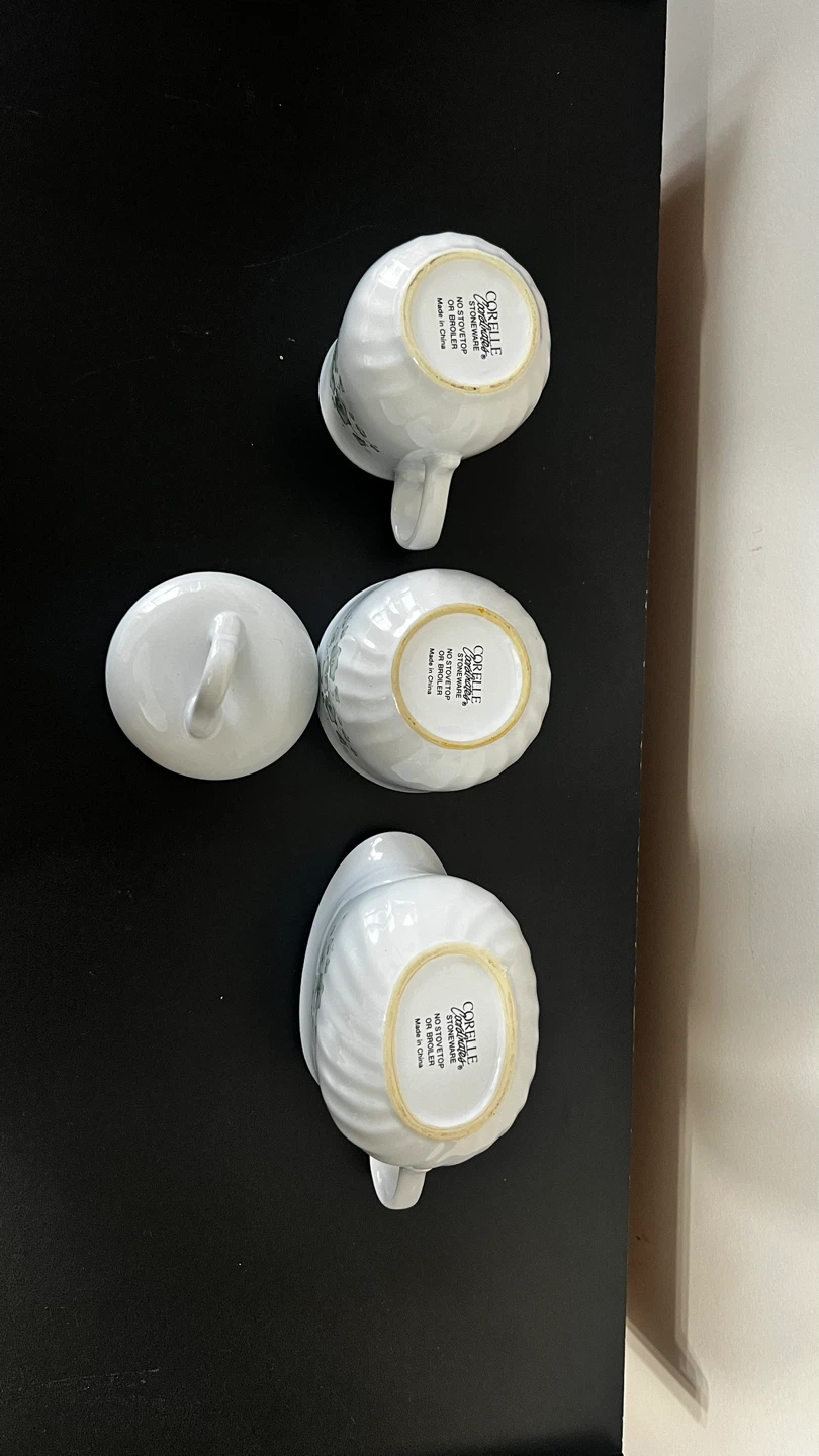 CorningWare Sugar Bowl and Creamer Set - photo 5