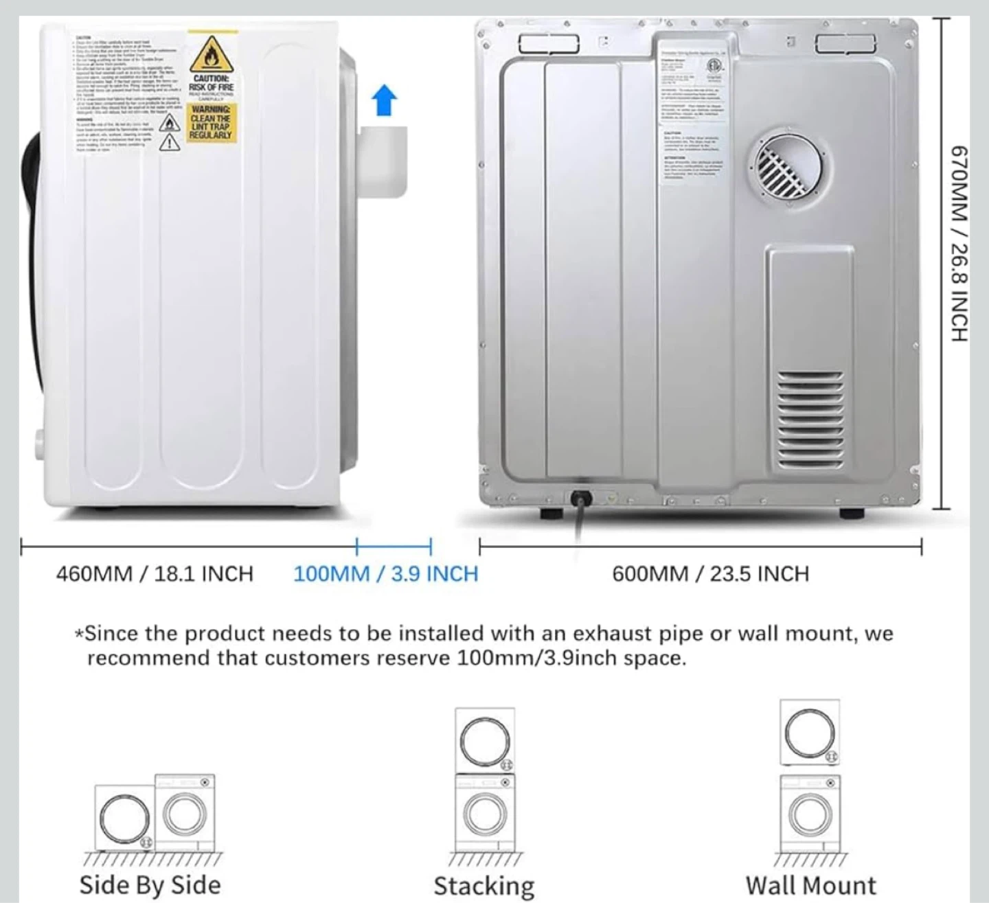 CTT Compact Clothes Dryer - photo 3