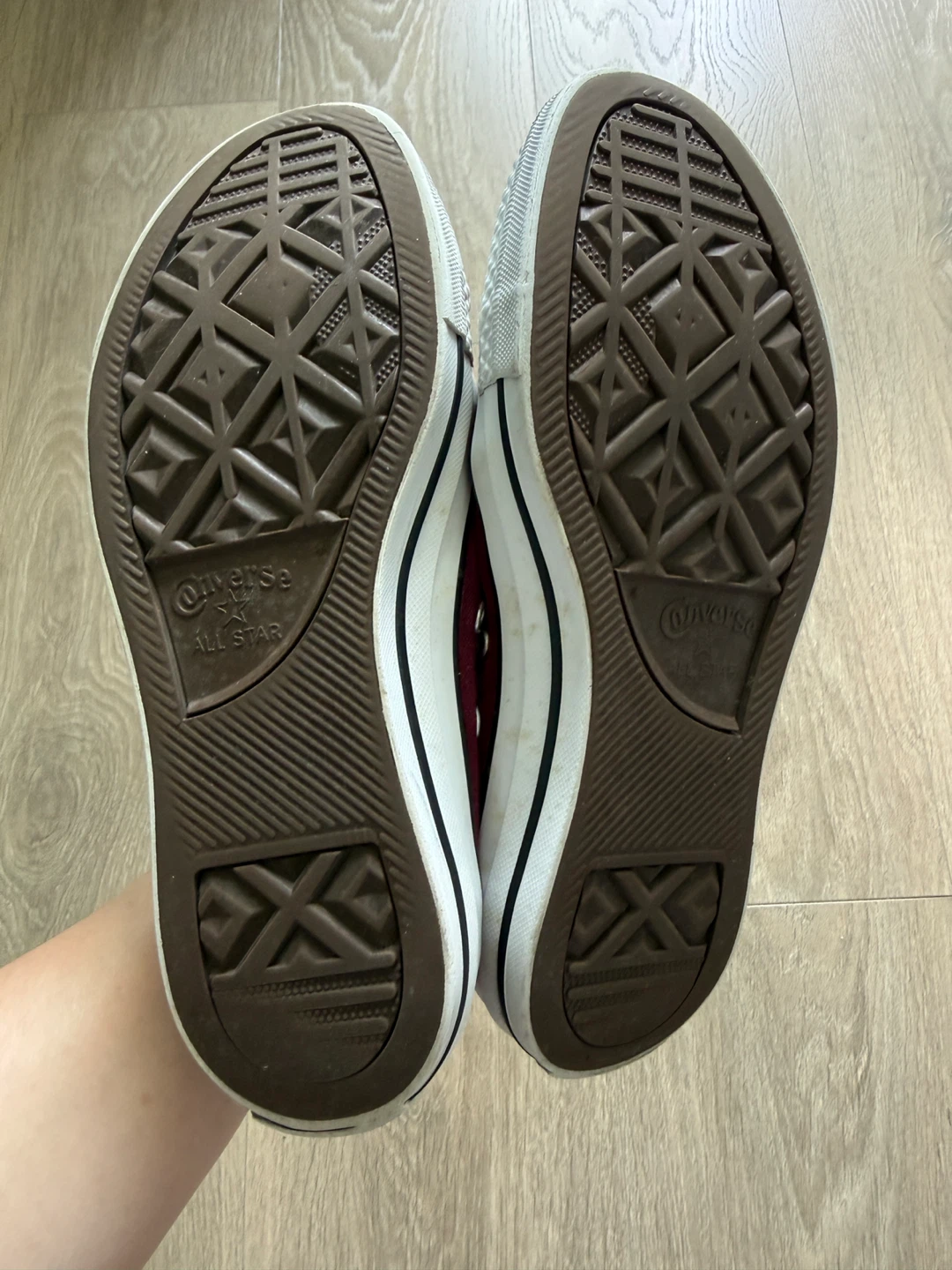 Converse Chuck Taylor All Star Burgundy Sneakers - photo 2