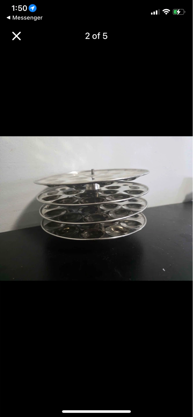 Stainless Steel Mini Idli Maker Steamer Stand - photo 2