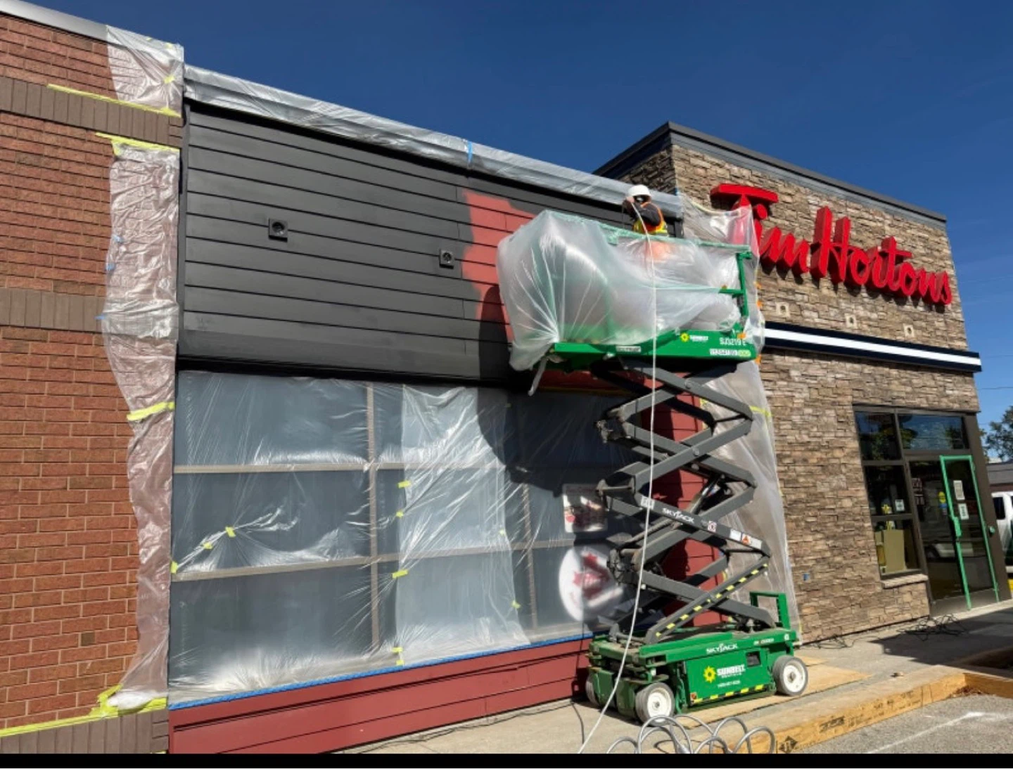 Tim Hortons Building Exterior Renovation - photo 3