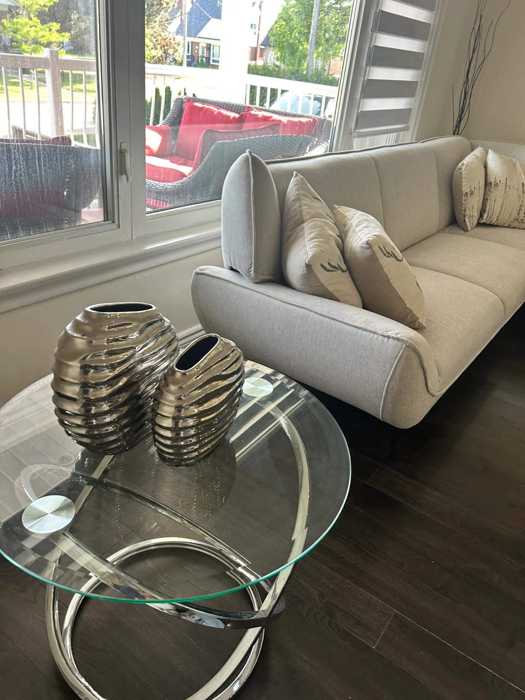 Two set table