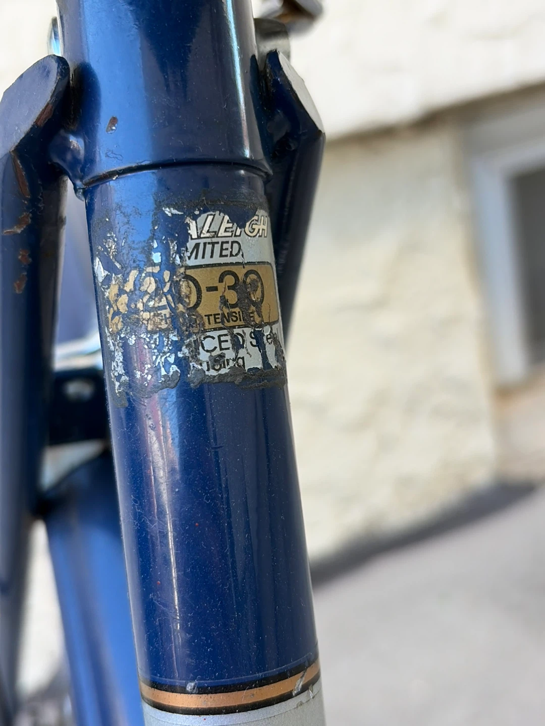 Raleigh Sports - Vintage 1970s step-through bicycle, Royal blue - photo 5