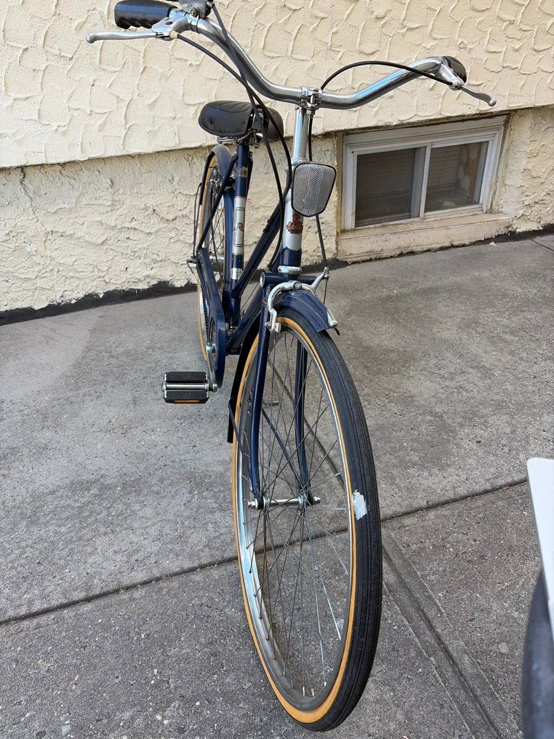 Raleigh Sports - Vintage 1970s step-through bicycle, Royal blue - photo 2