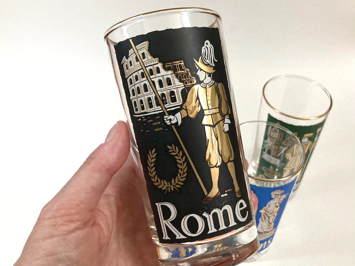 Vintage MCM City Tumblers/Highball Glasses - photo 3