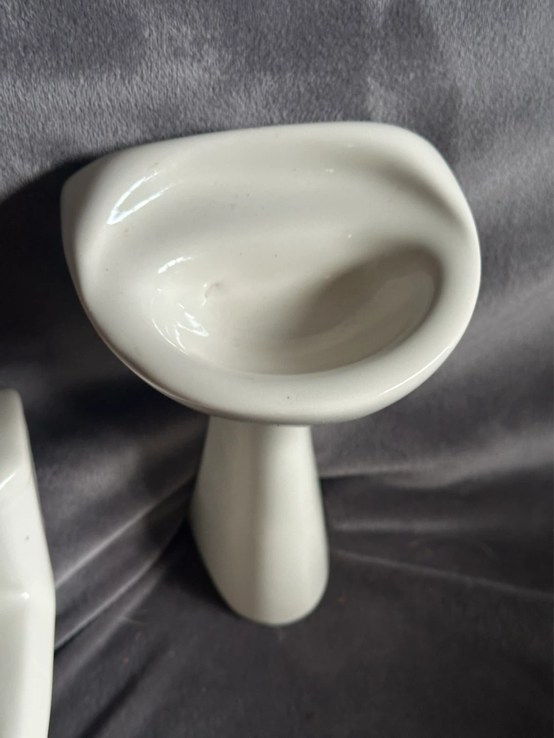 Rare Crane Pedestal Sink And Toilet  Salesman Samples - photo 2