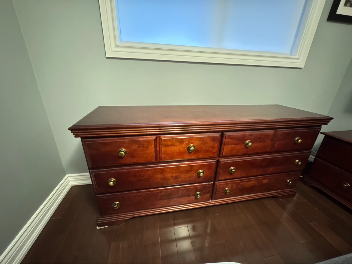 Wooden Bedroom Set - Dresser, Nightstand & Bed Frame - photo 4