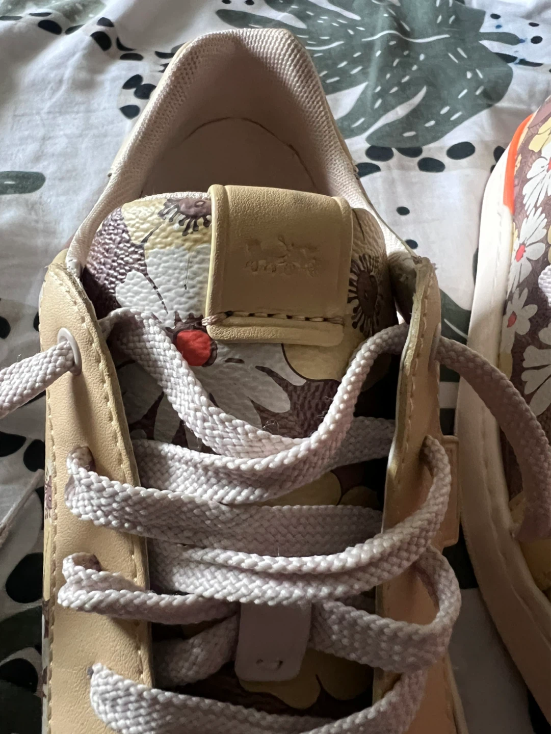 Coach Floral Print Sneakers - photo 3