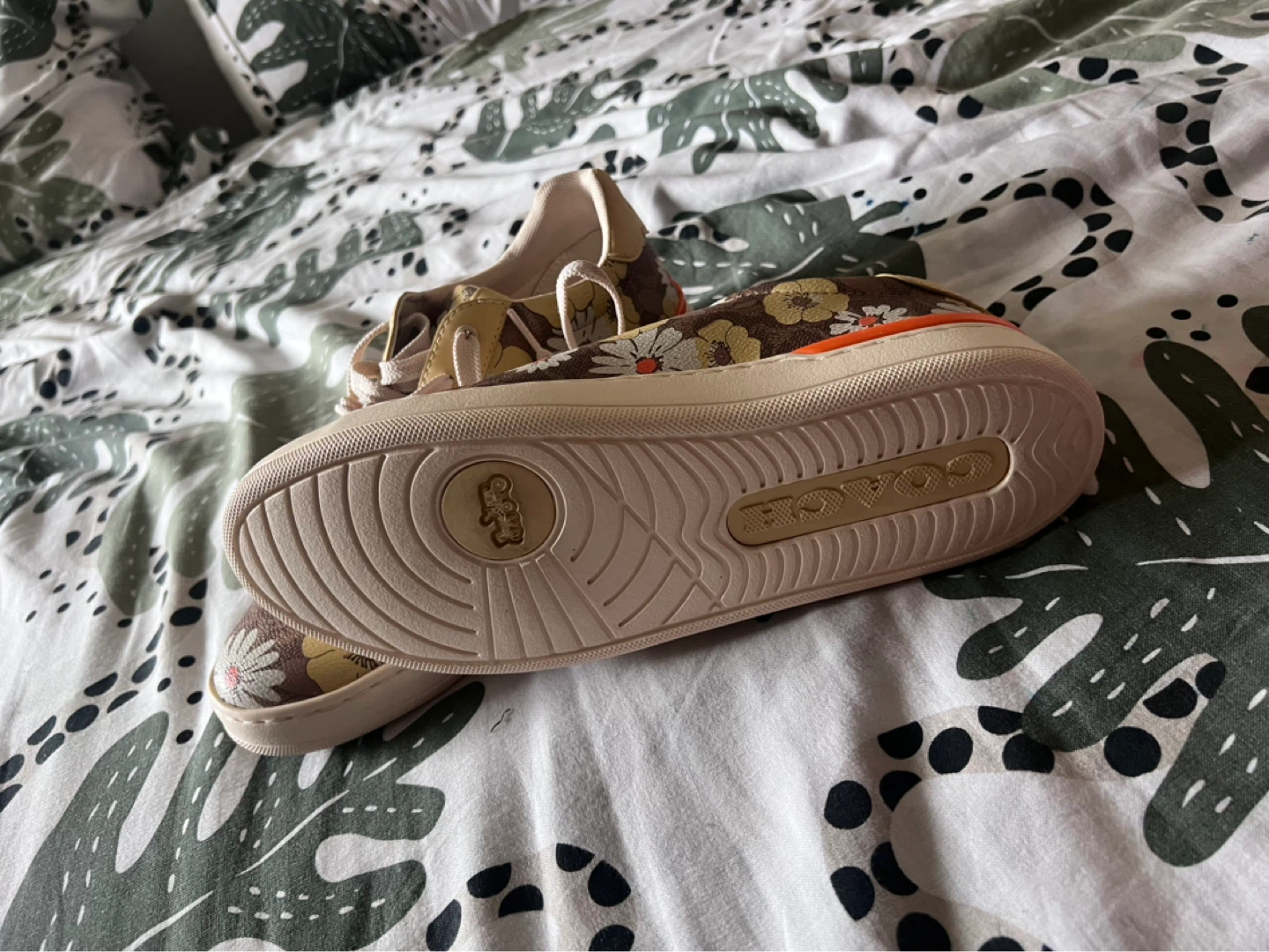 Coach Floral Print Sneakers - photo 2