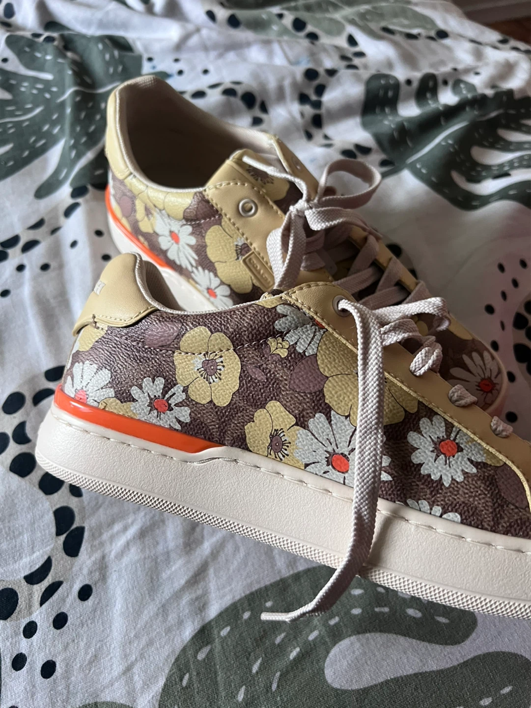 Coach Floral Print Sneakers - photo 4