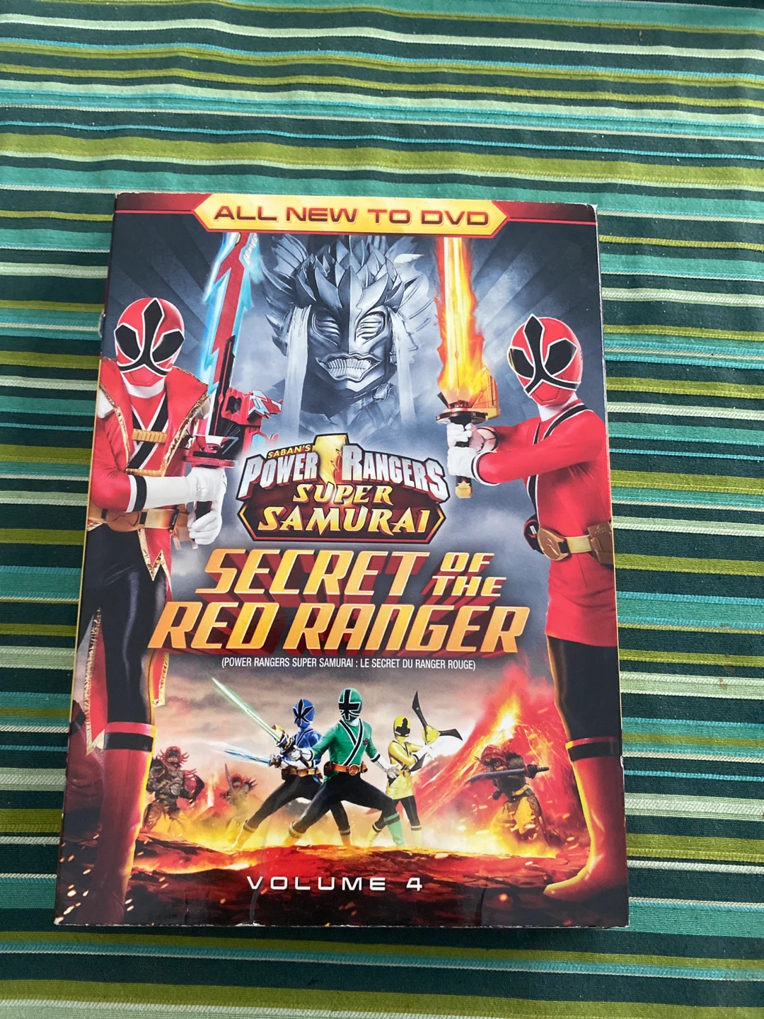 Power Rangers Super Samurai: Secret of the Red Ranger DVD