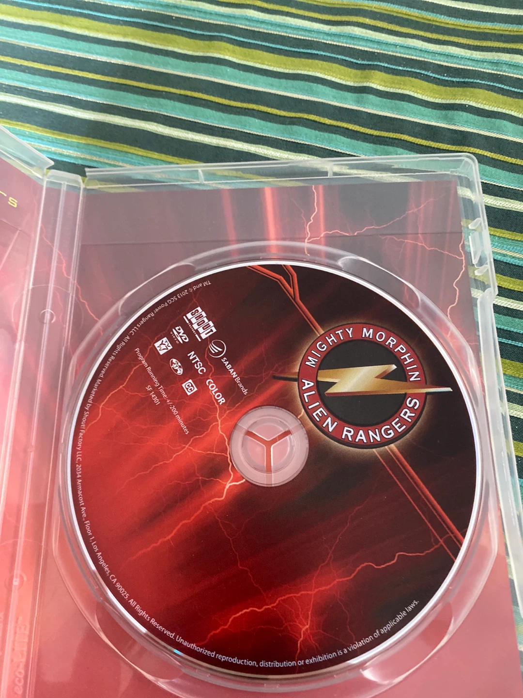 Mighty Morphin Alien Rangers DVD - photo 2