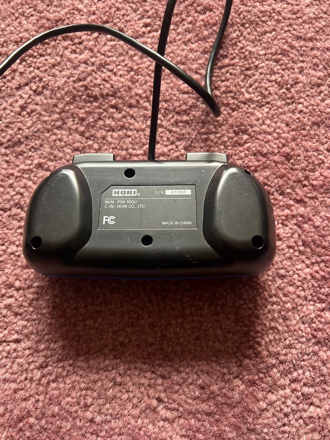 HORI Mini Wired Gamepad for PS4 - Blue - photo 2