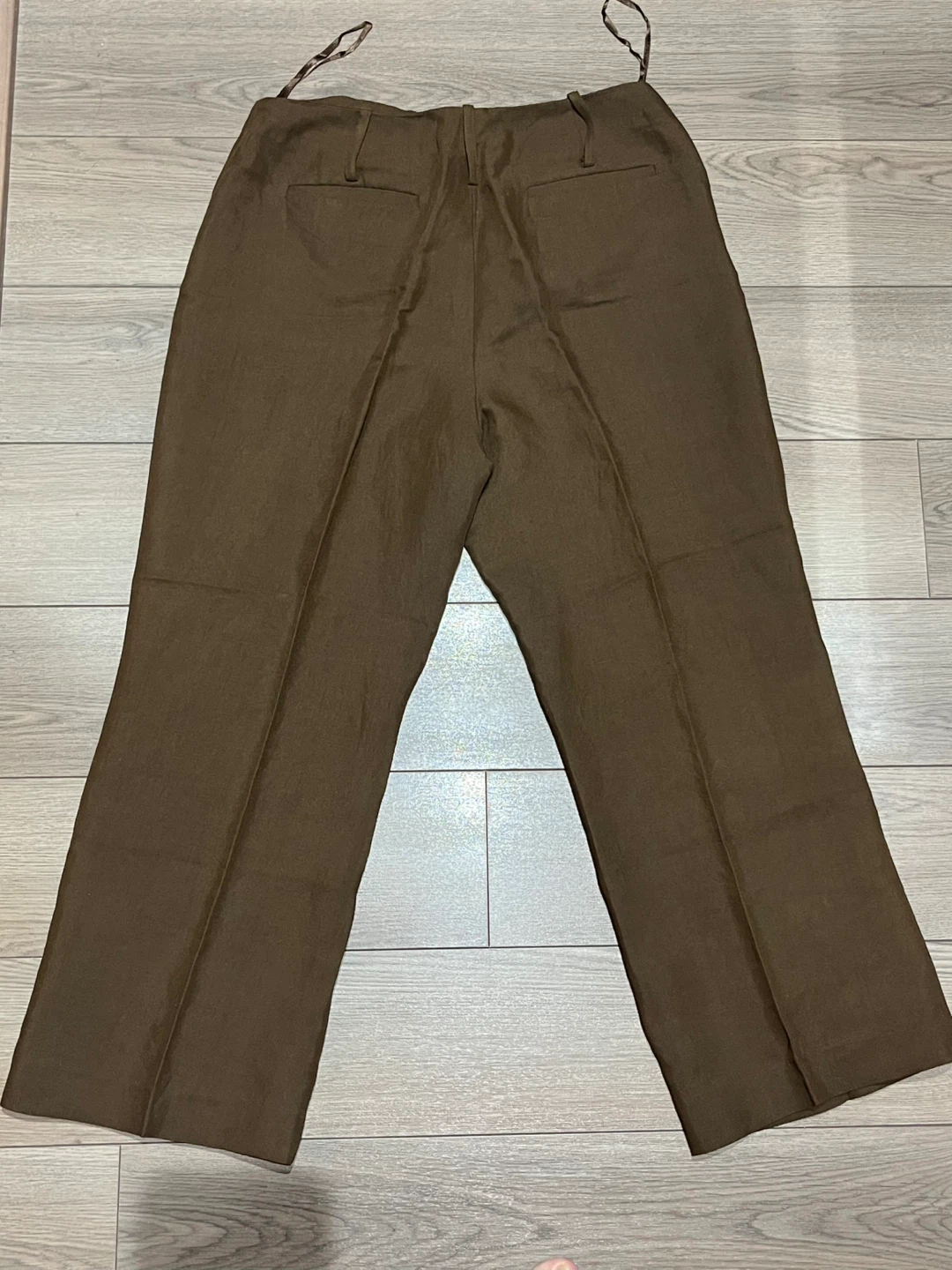 Anne Klein Women's Brown Trousers Size 8P - photo 2