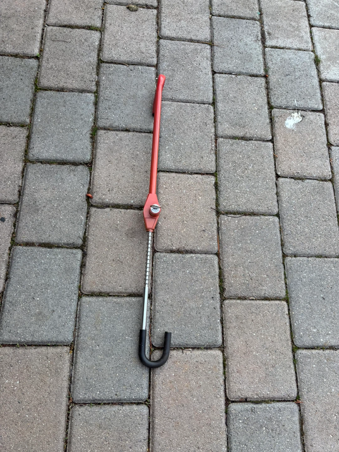 Red Steering Wheel, Lock - photo 3