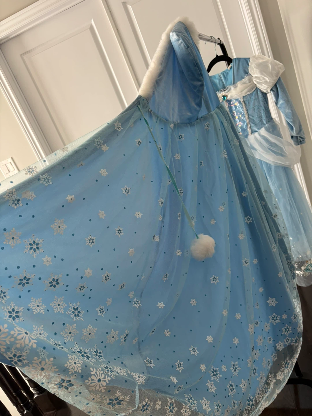 Kids Blue Princess Costume Dress Size 150 - photo 4