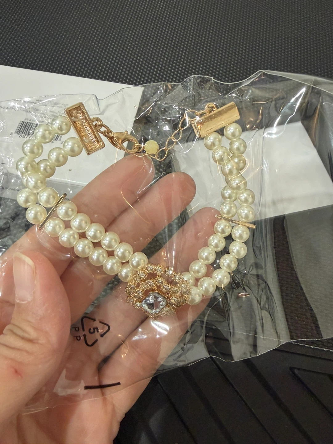 Victorian Beauty Pearly Bracelet
