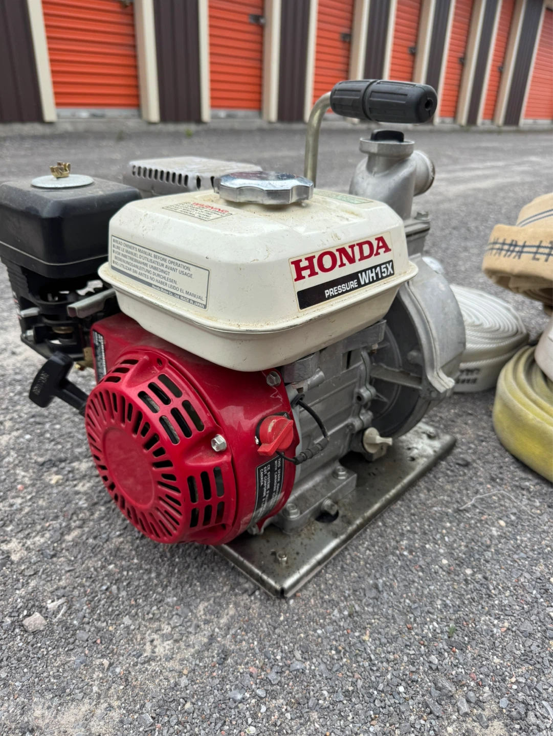 Honda WH15X Water Pump with Hoses