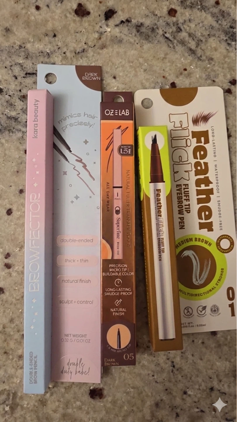 O.Z. LAB SuperFine Eyebrow Pencil - Dark Brown