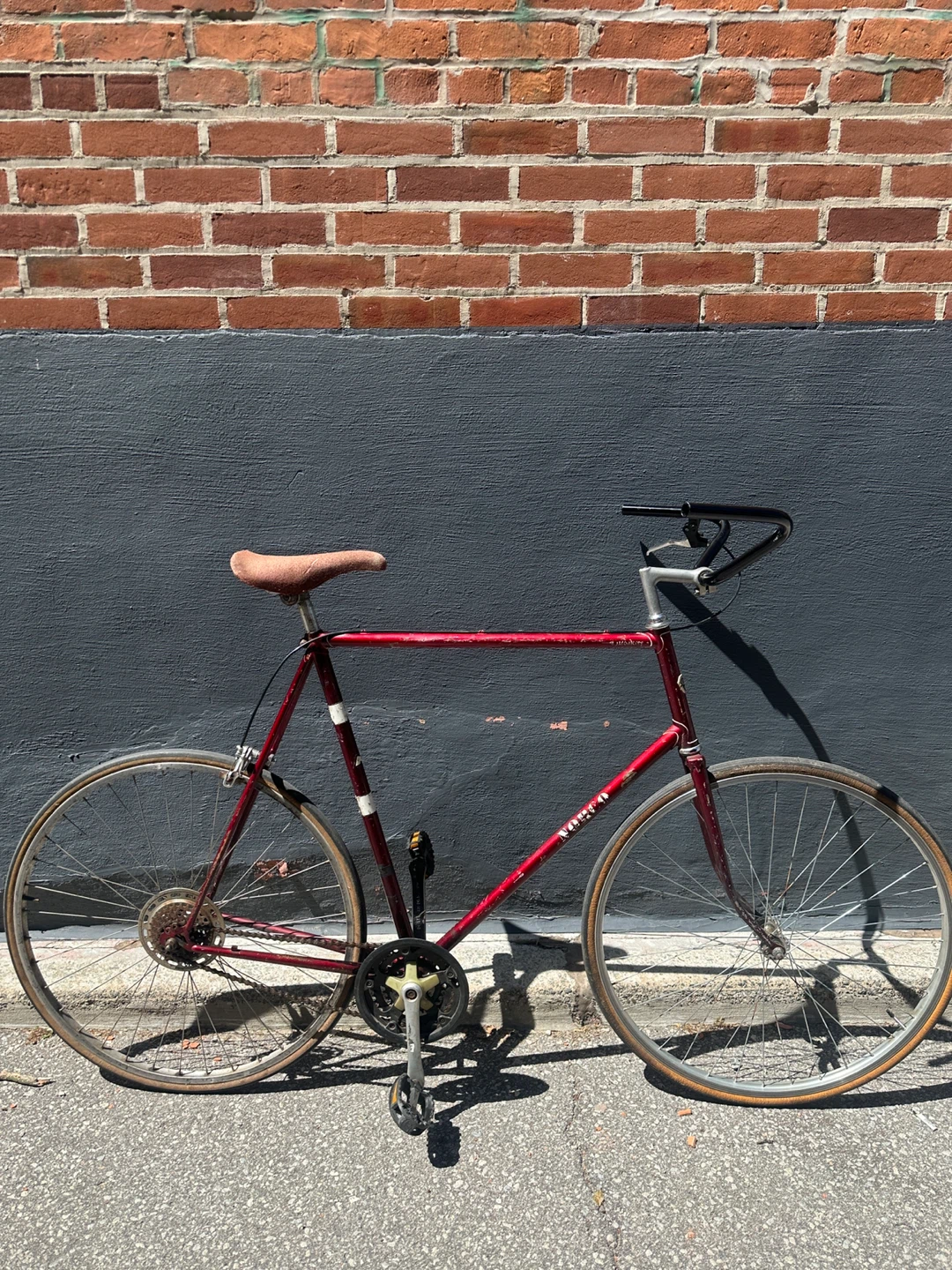 MEN SIZE XL VINTAGE NORCO SINGLE SPEED ROAD CRUISER BIKE