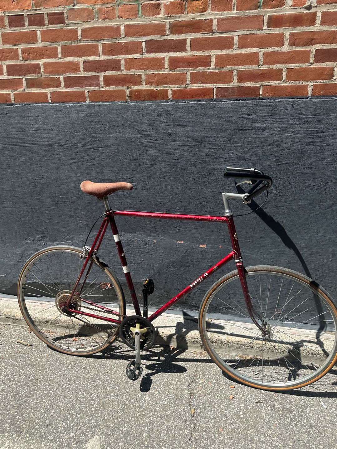 MEN SIZE XL VINTAGE NORCO SINGLE SPEED ROAD CRUISER BIKE - photo 4
