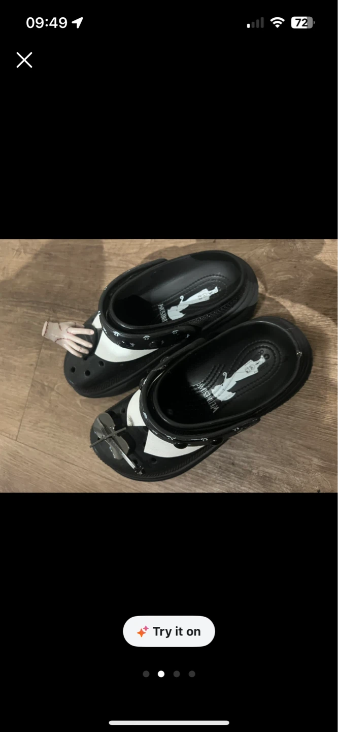 Crocs Unisex-Adult Wednesday Stomp Clogs - photo 2