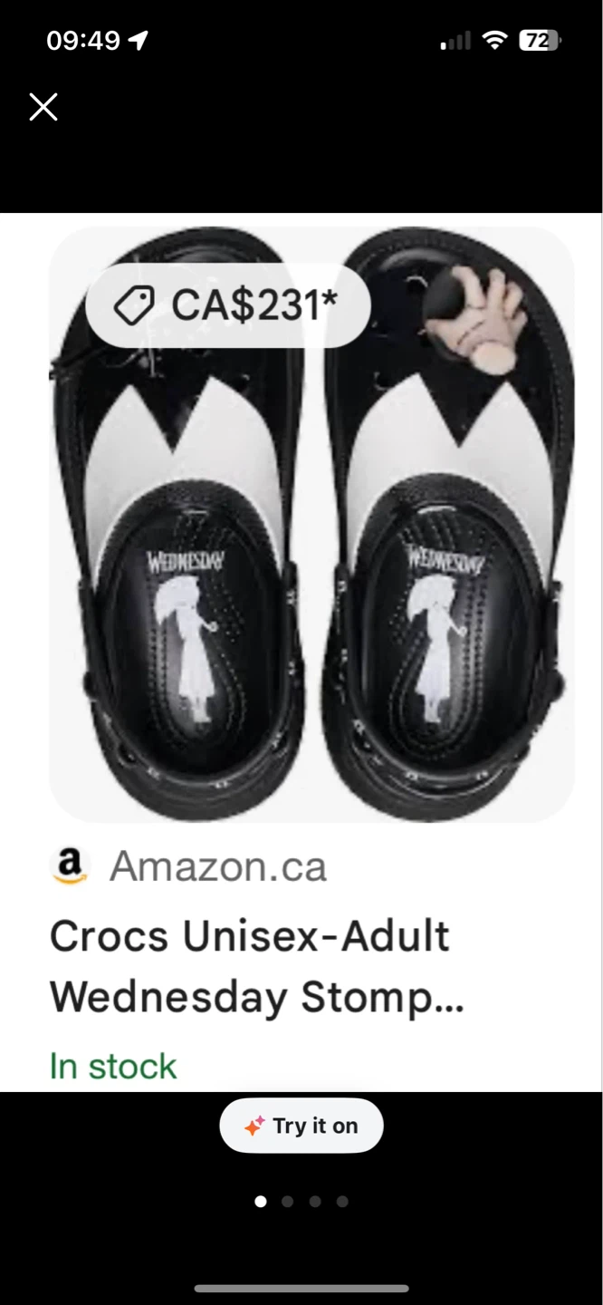 Crocs Unisex-Adult Wednesday Stomp Clogs