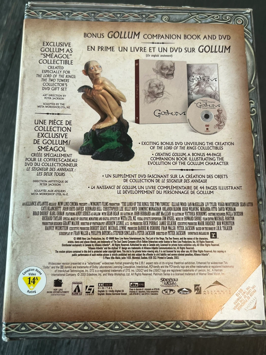 The Lord of the Rings: The Two Towers Collector's DVD Gift Set - photo 4