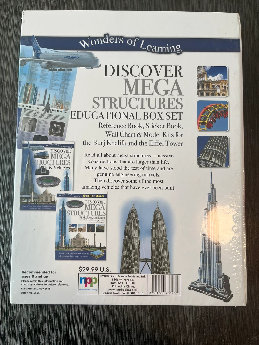 Wonders of Learning Discover Mega Structures Educational Box Set - photo 2
