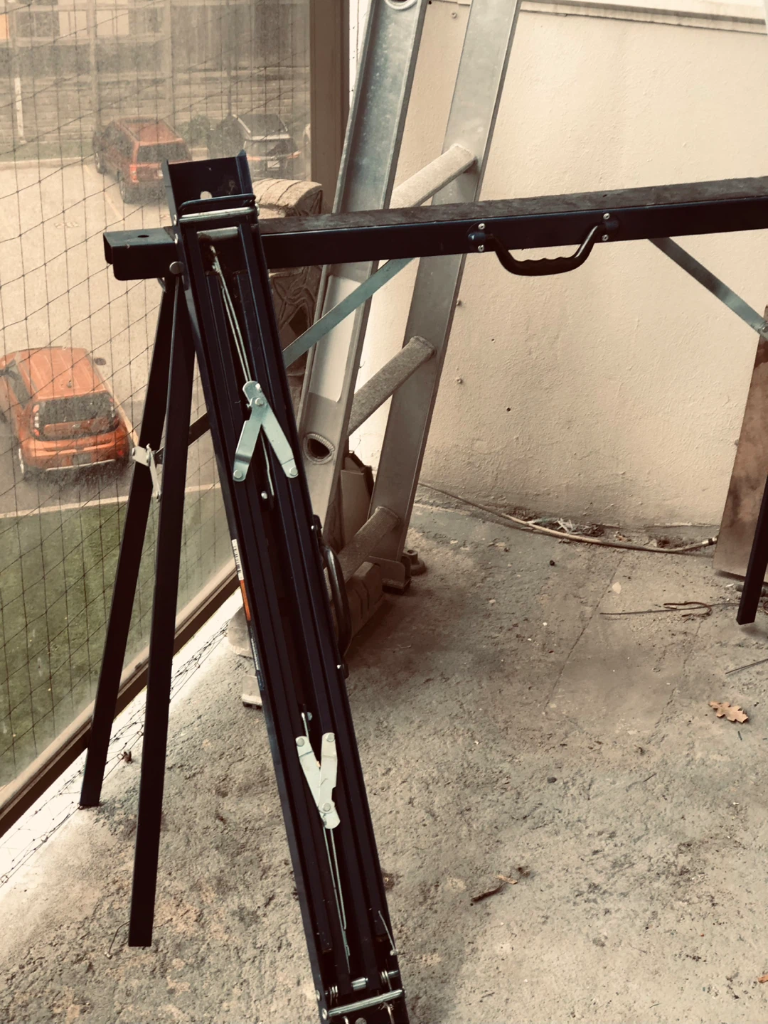 Aluminum duel Ladder/Folding saw - photo 2