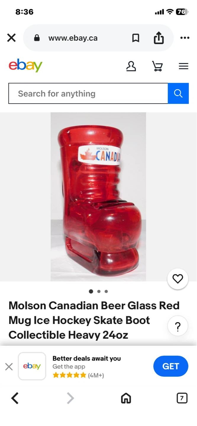 Molson Canadian red mugs - photo 4