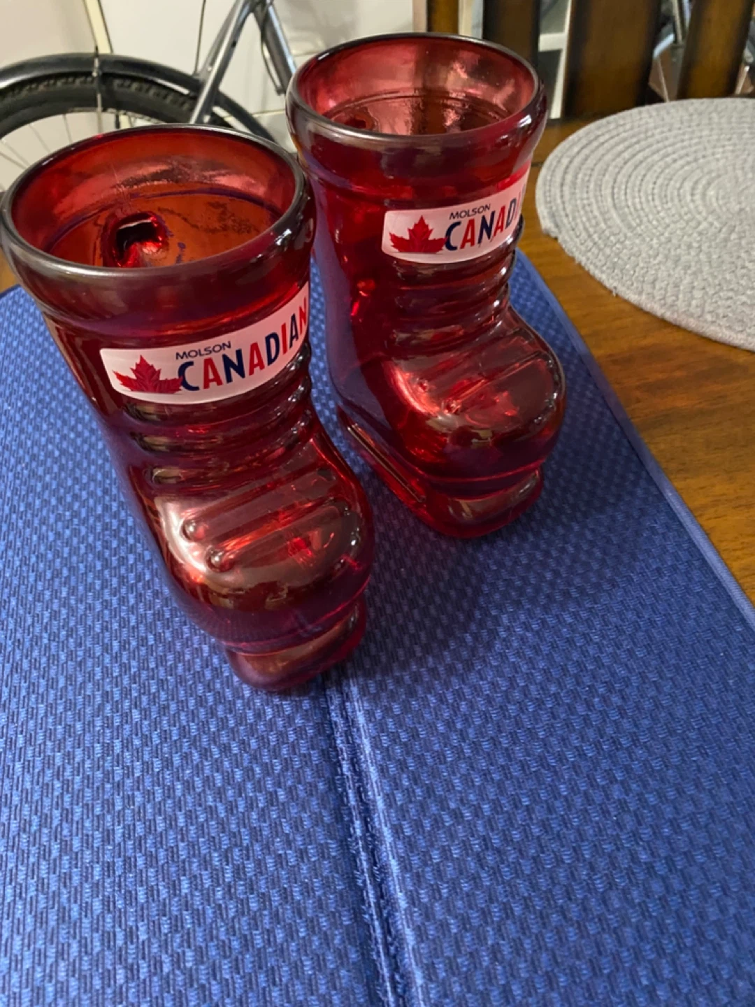 Molson Canadian red mugs