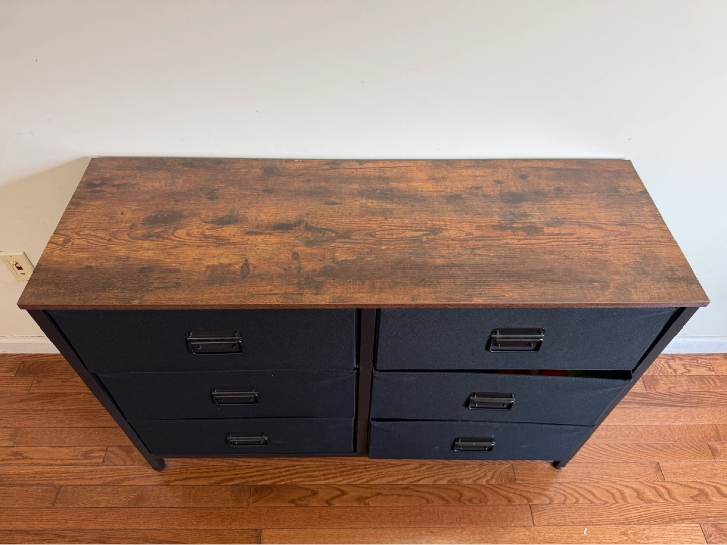 6-Drawer Fabric Dresser with Metal Frame - photo 4