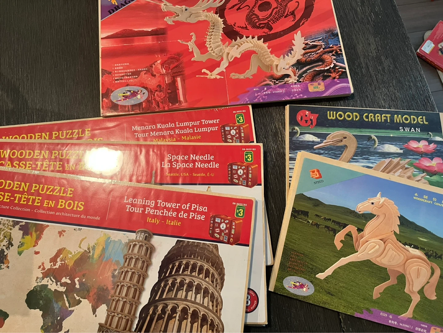 Wooden Puzzle - Leaning Tower of Pisa