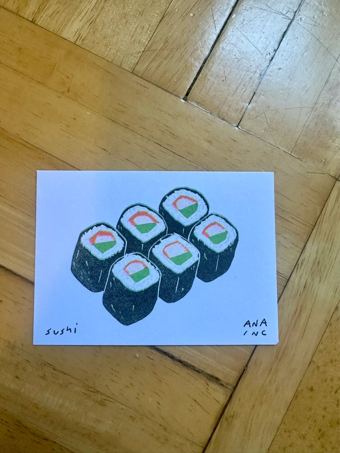Ana Incardi Sushi Print