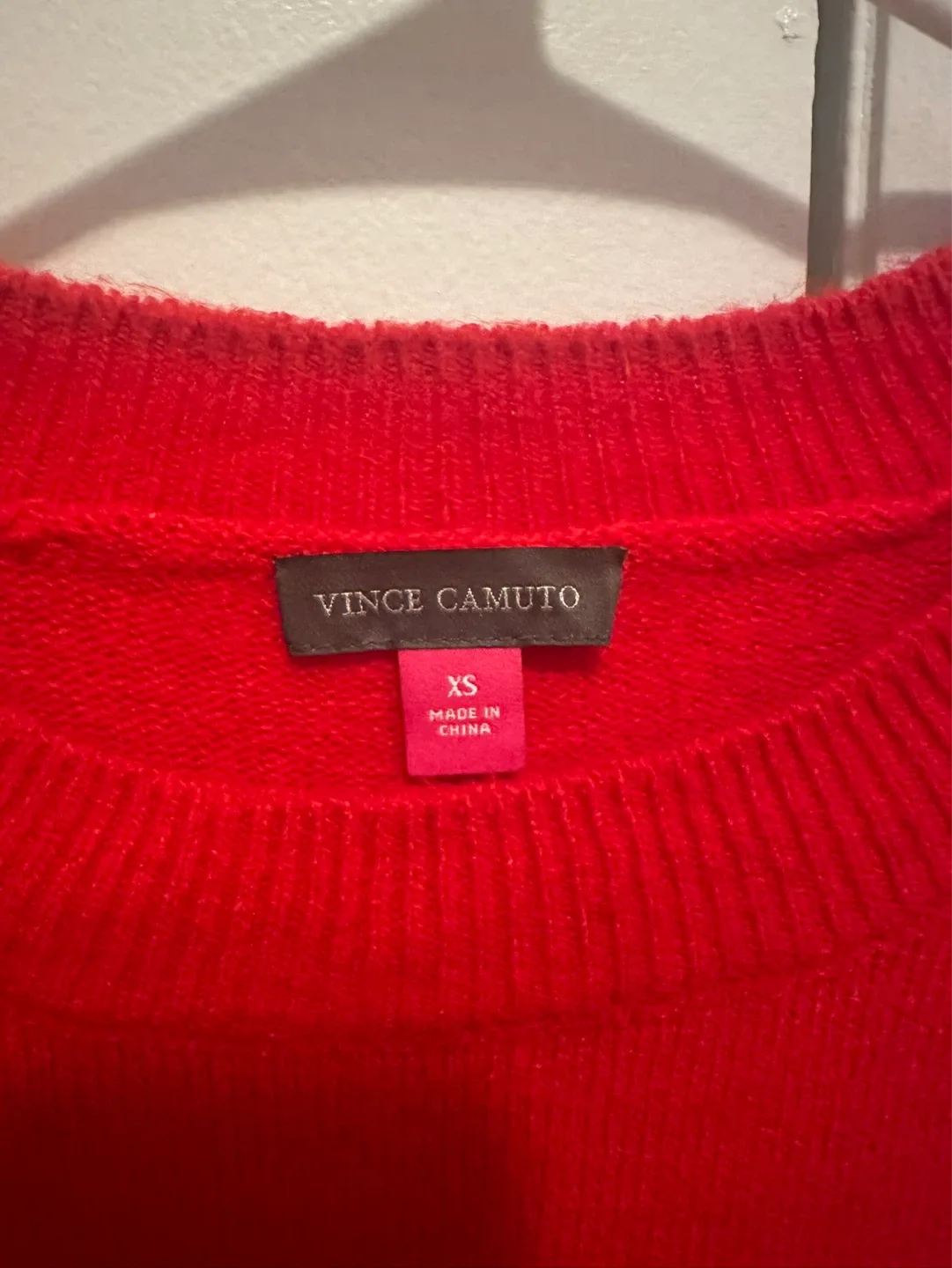 Vince Camuto Red Star Sweater XS - photo 3