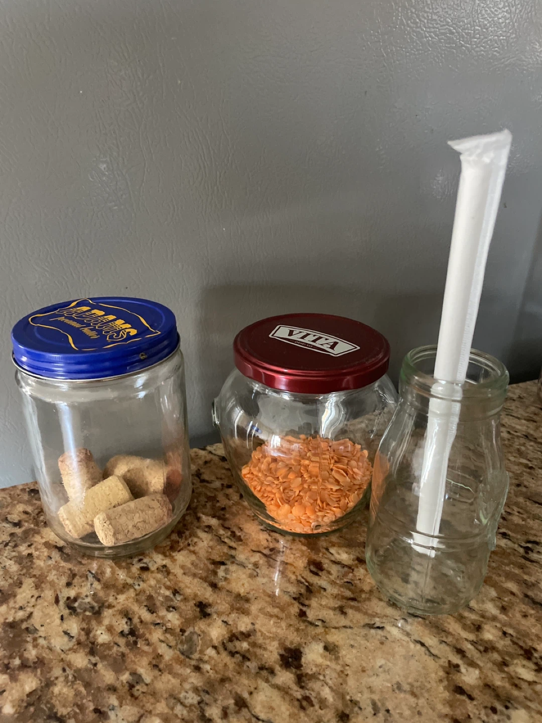 Assorted Glass Jars and Bottle with Lids - photo 4