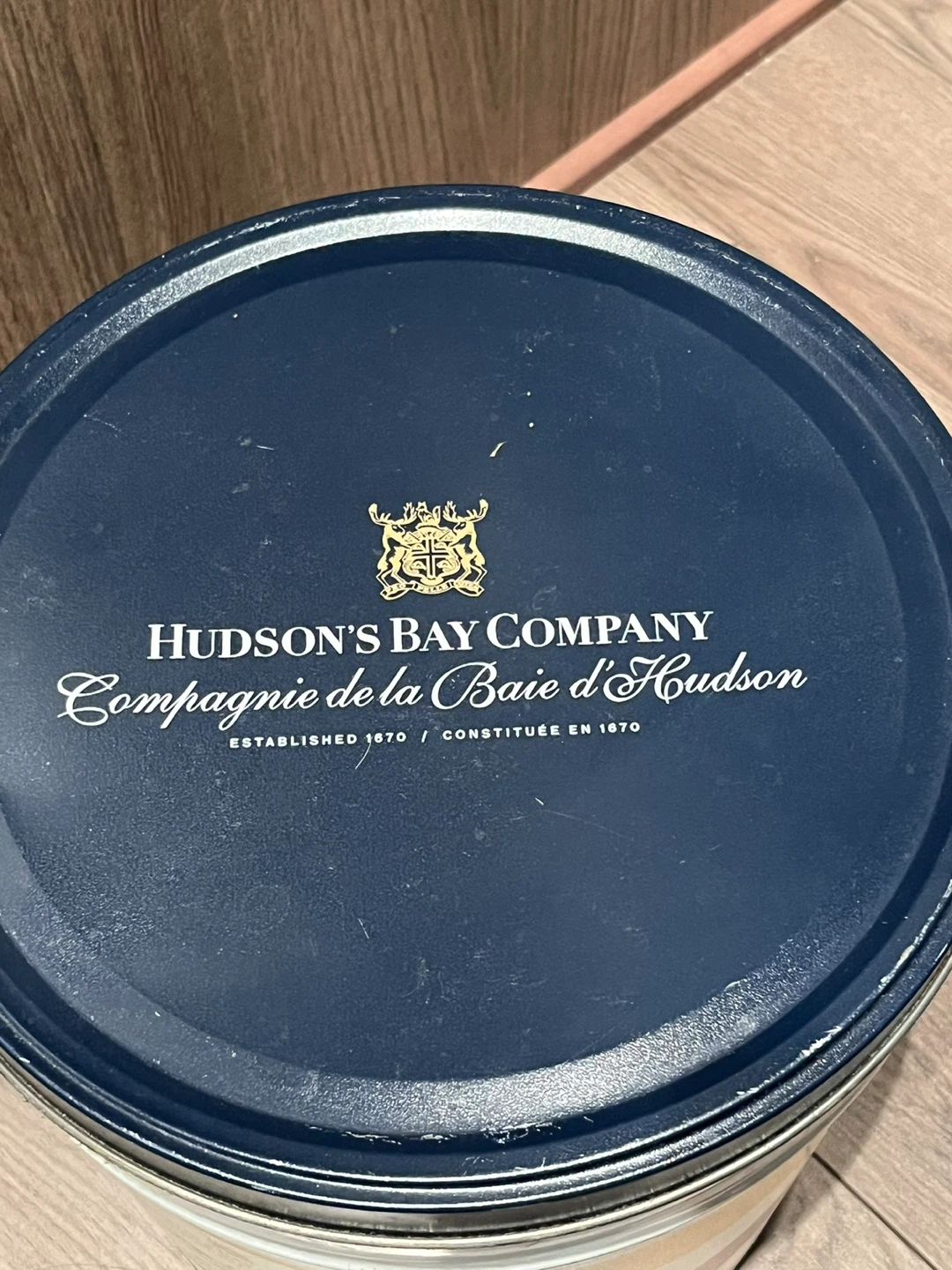 Hudson's Bay Company Popcorn Tin - photo 3