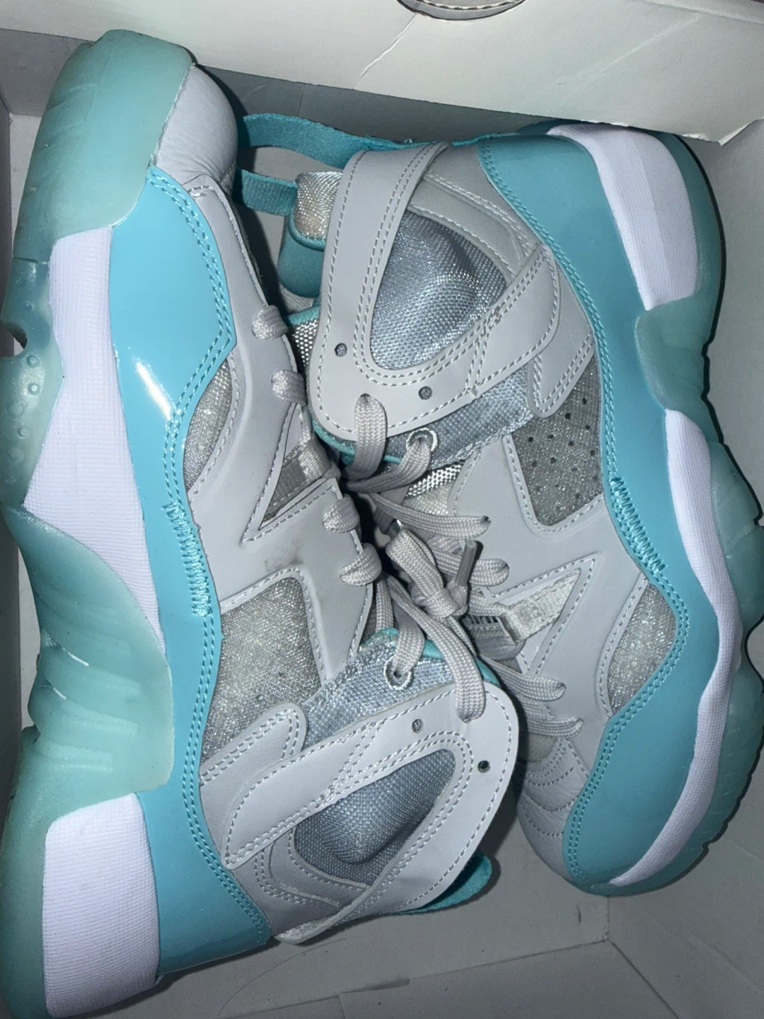 Jordan 11 TD Retro Light Aqua