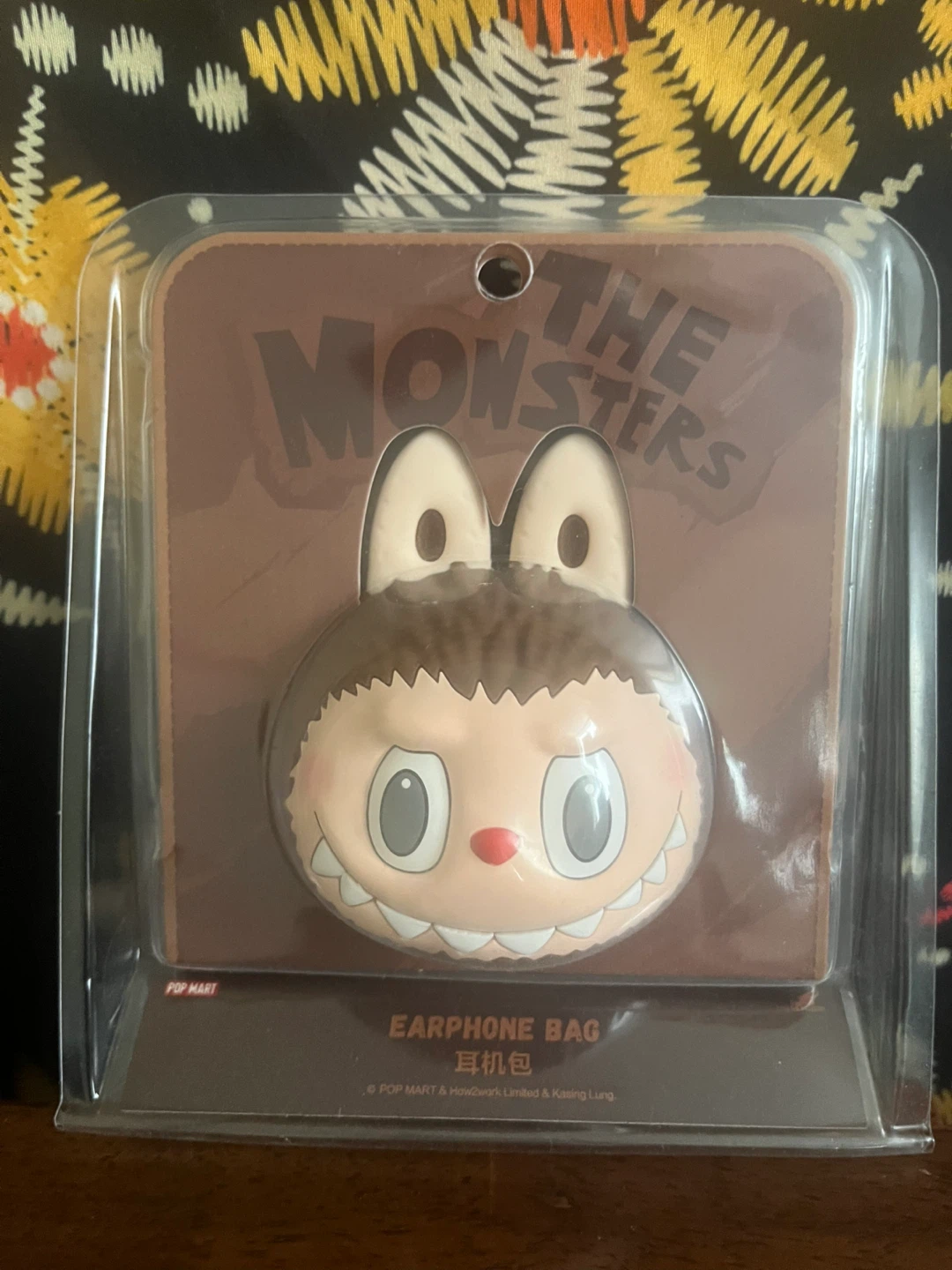 🎧 POP MART THE MONSTERS Earphone Bag 🎧